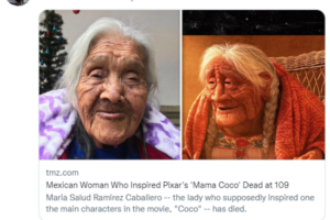 《寻梦环游记》太奶奶可可原型人物去世 享年109岁