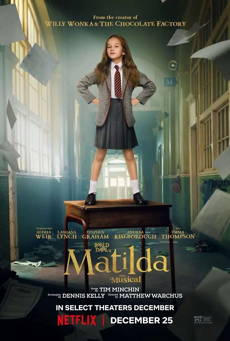 2022[喜剧/歌舞/奇幻][玛蒂尔达：音乐剧/Roald Dahls Matilda the Musical]迅雷高清下载图片 第1张